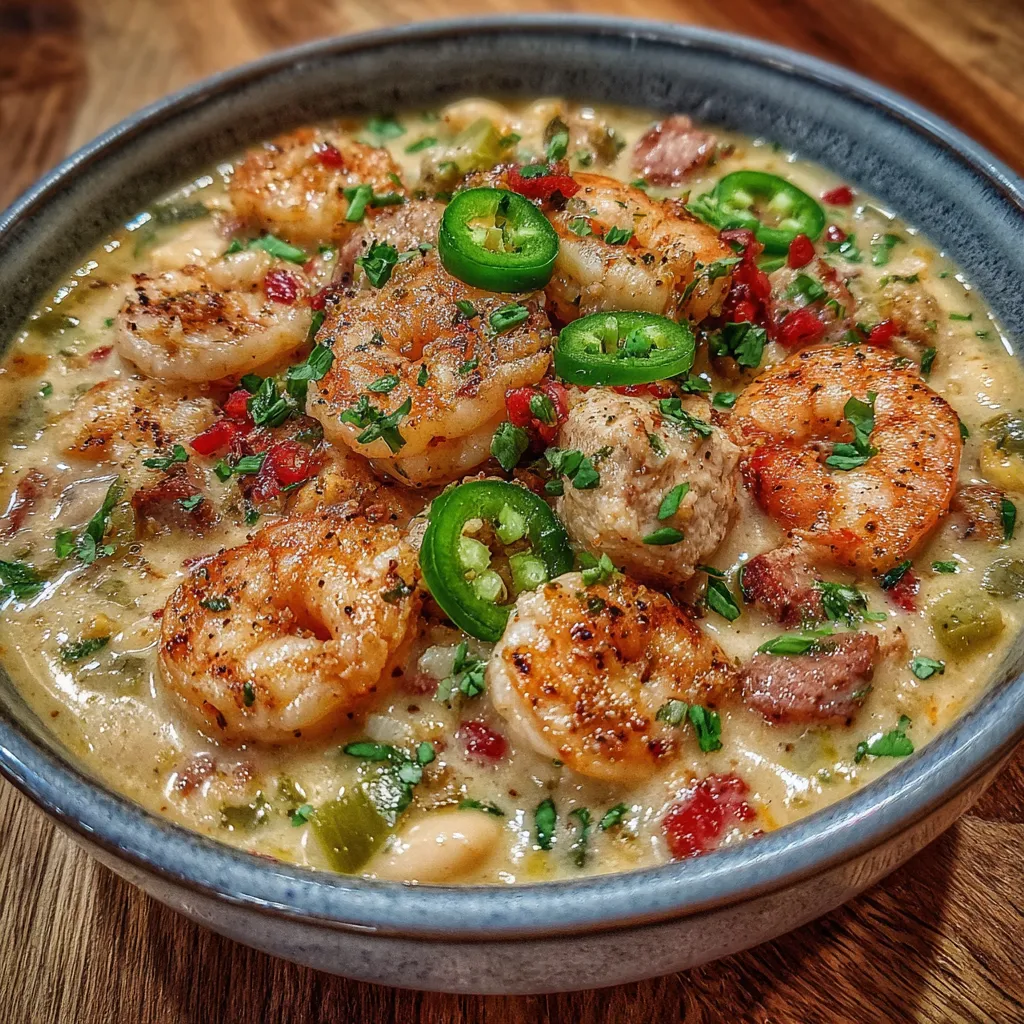 Cajun White Chicken Chili
