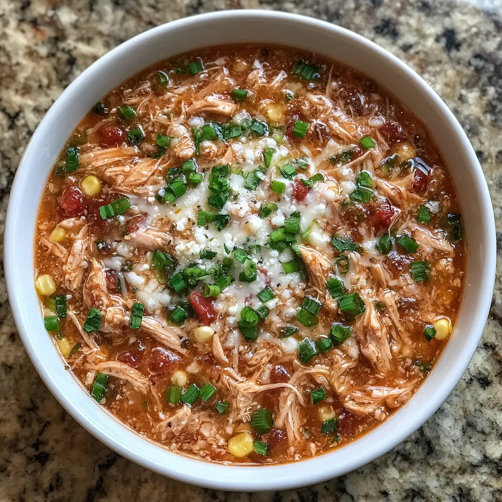 Chicken Enchilada Soup