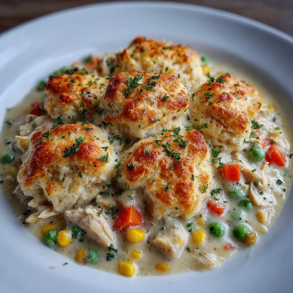 Red Lobster Biscuit Chicken Pot Pie