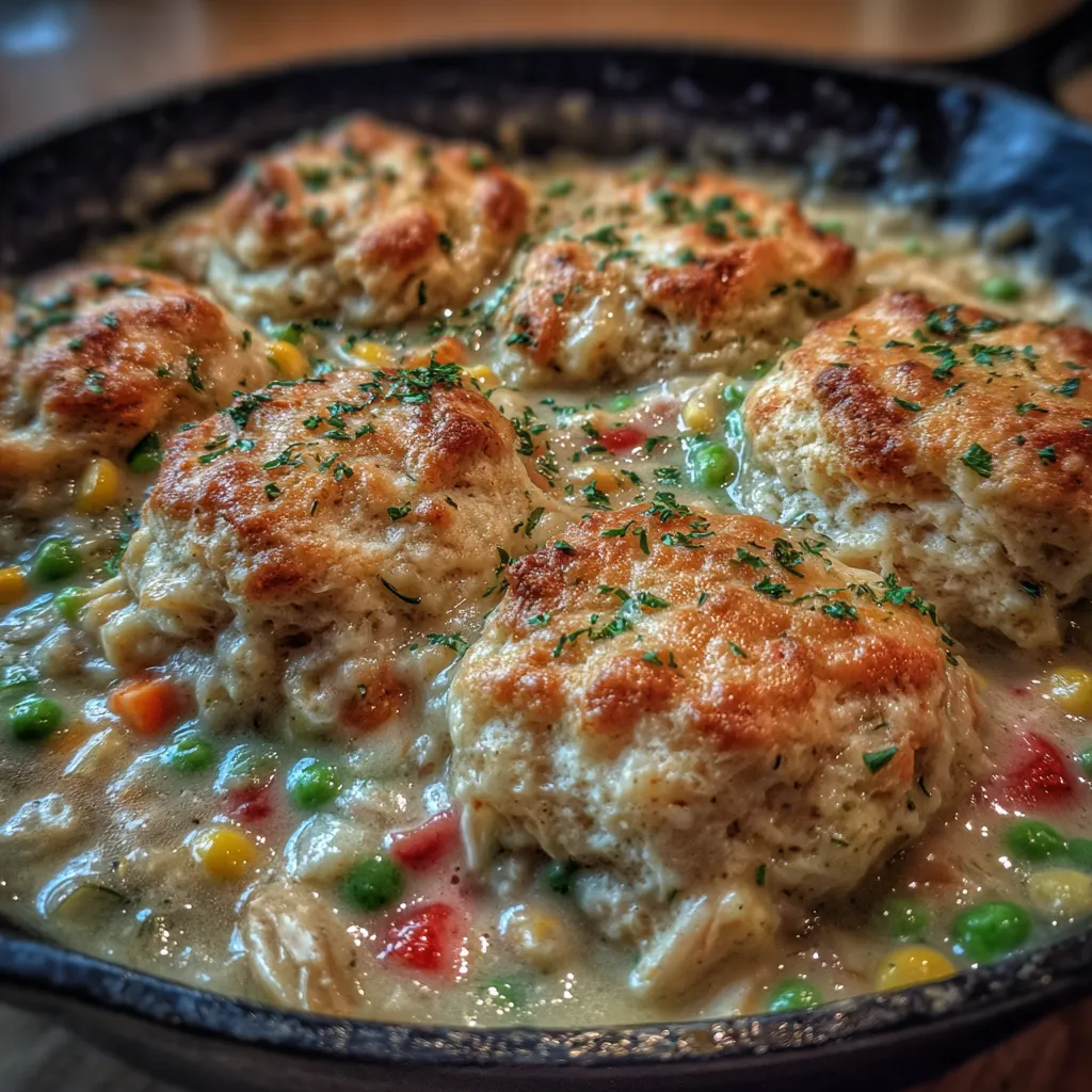 Red Lobster Biscuit Chicken Pot Pie