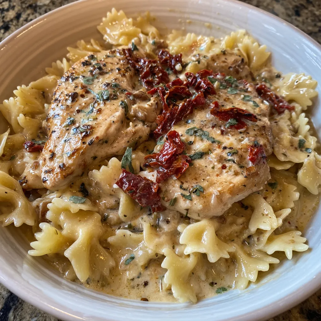 Marry Me Chicken Pasta