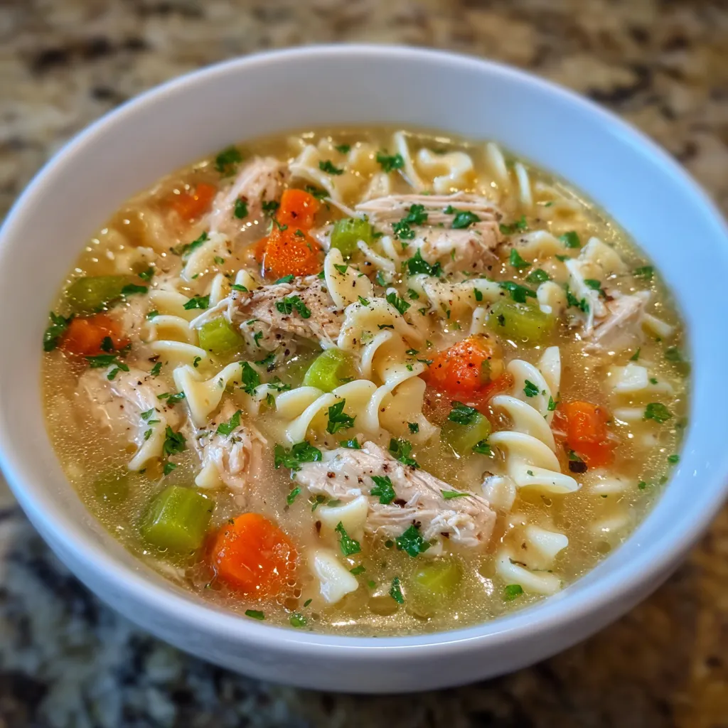 Homemade Chicken Noodle Soup
