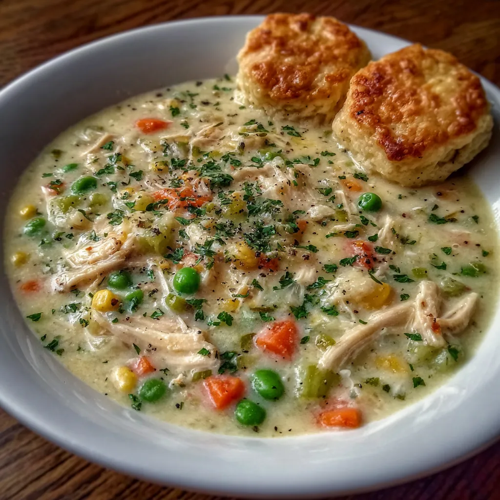 Chicken Pot Pie Soup