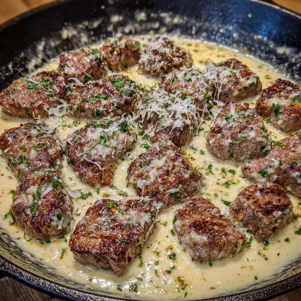Garlic Butter Steak Bites