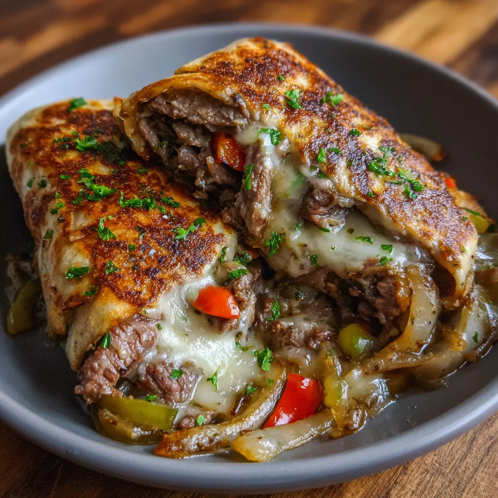 Keto Philly Cheesesteak Roll Ups