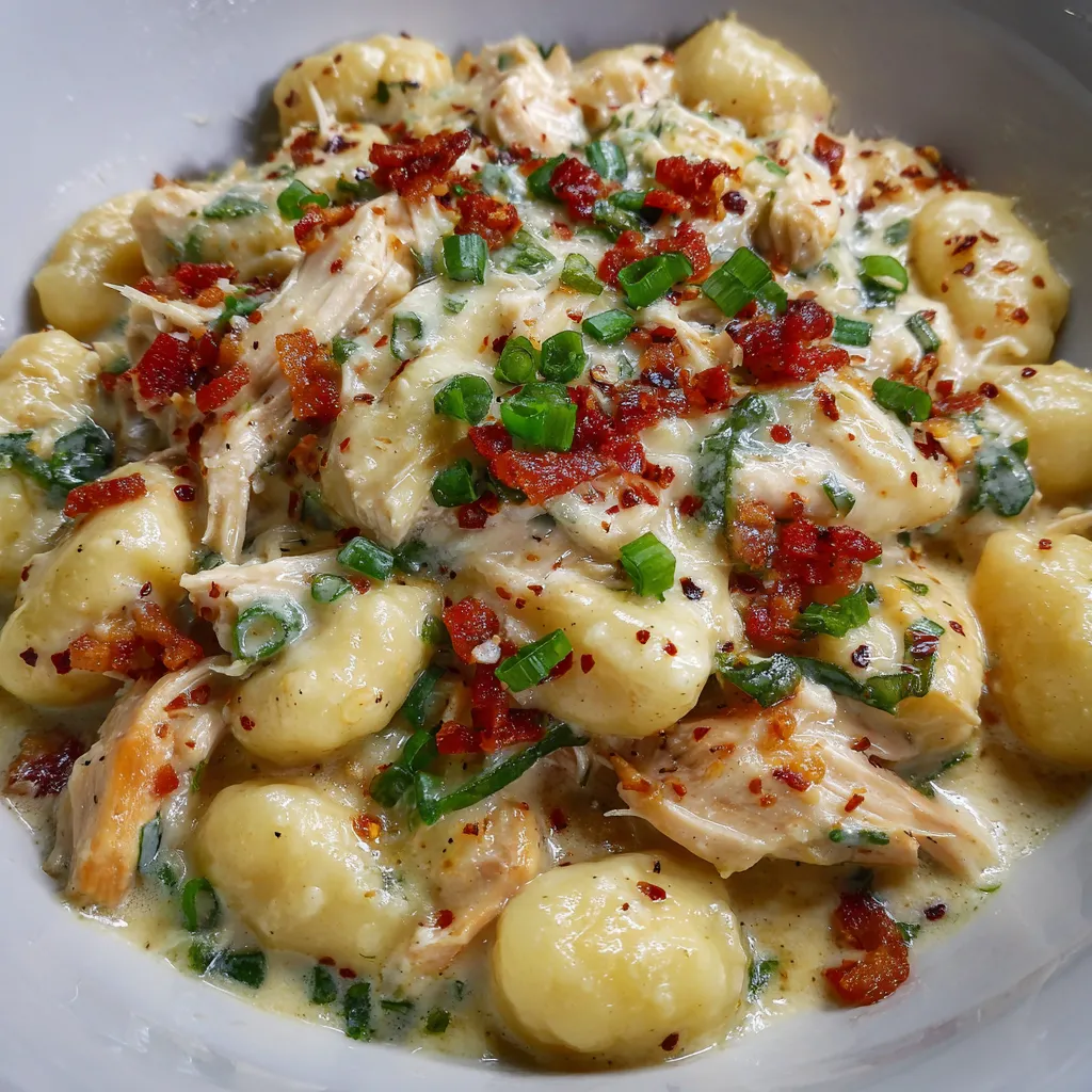 Crack Chicken Gnocchi