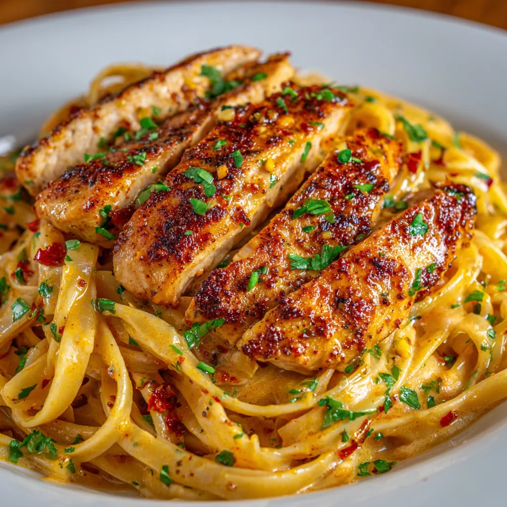Creamy Cajun Chicken Pasta