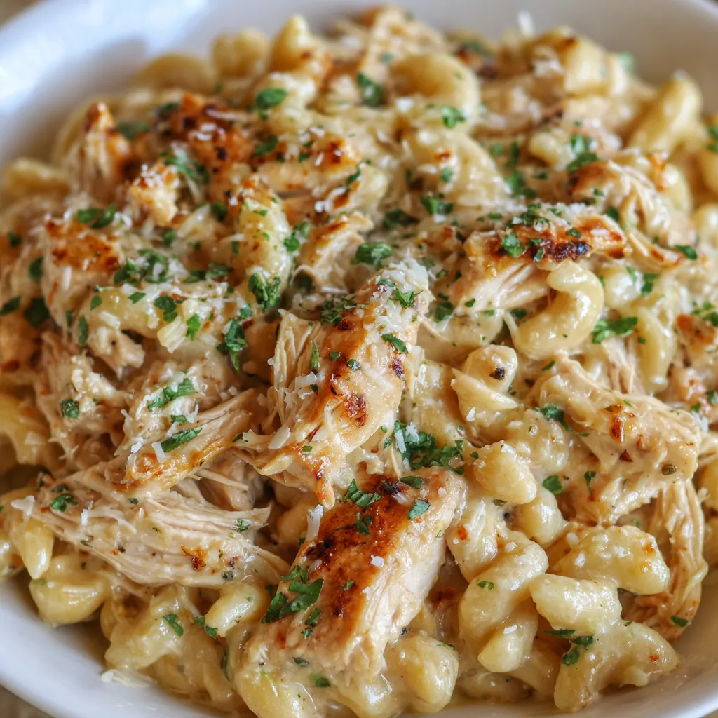 Parmesan Chicken Pasta
