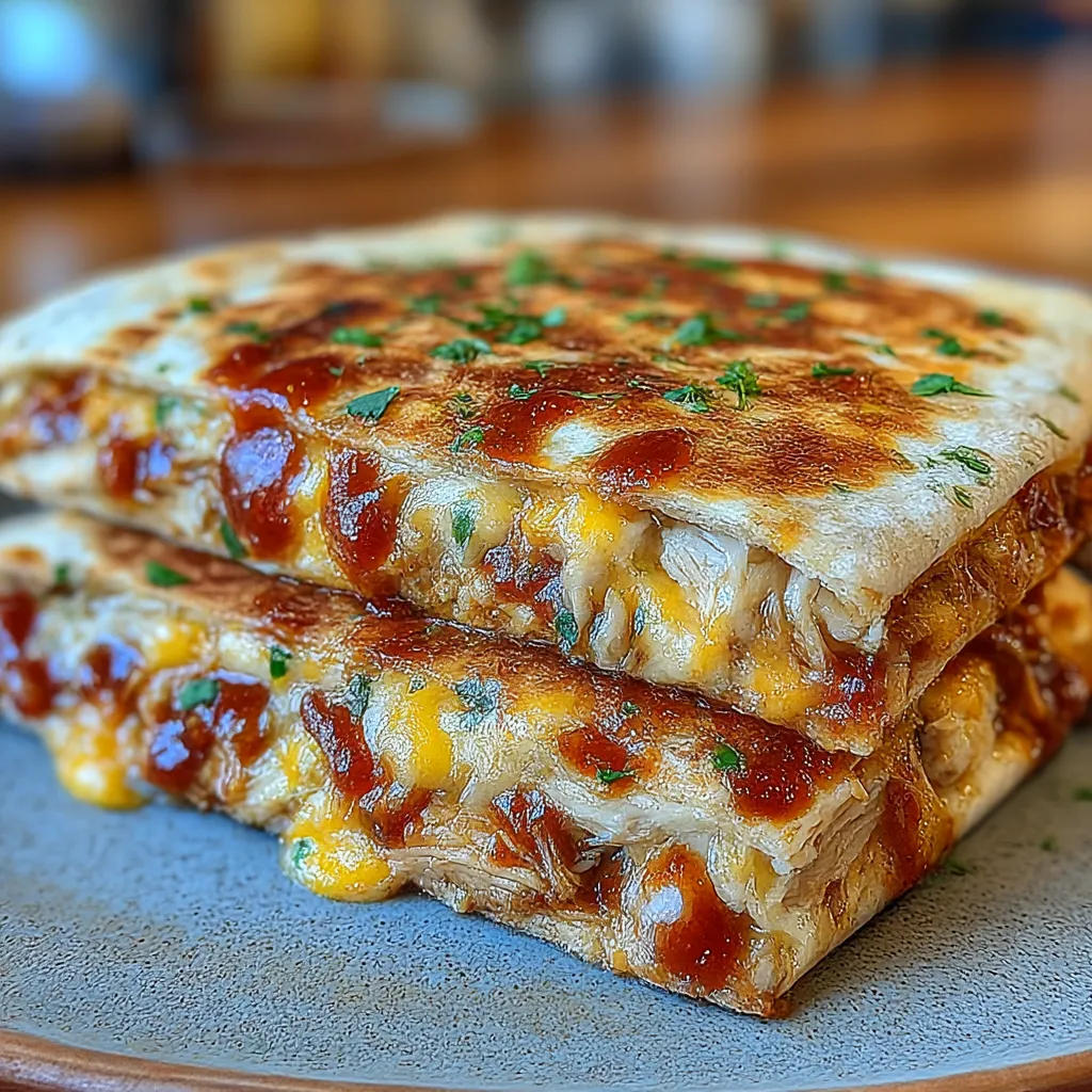 BBQ Chicken Quesadillas