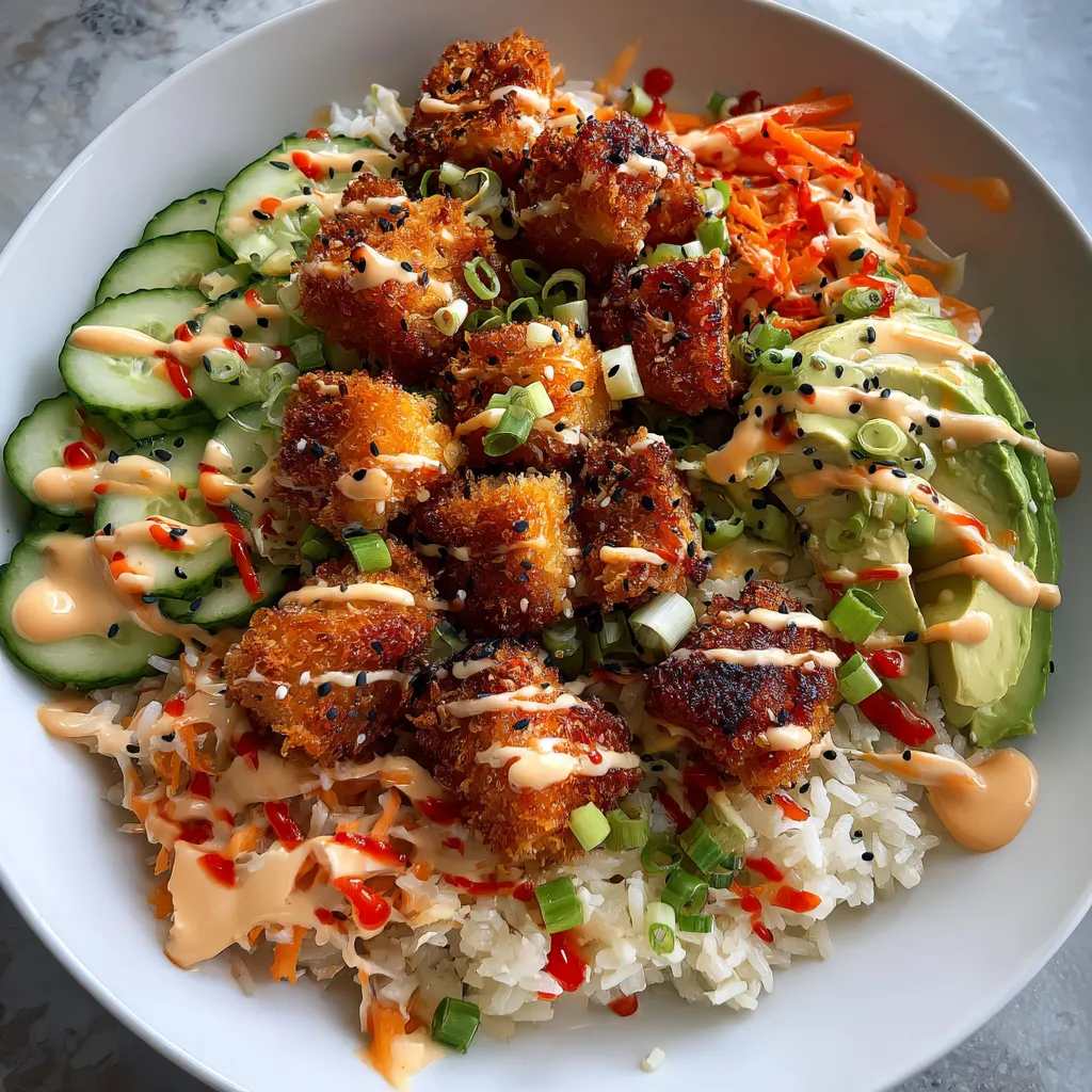 Bang Bang Salmon Bites Bowls