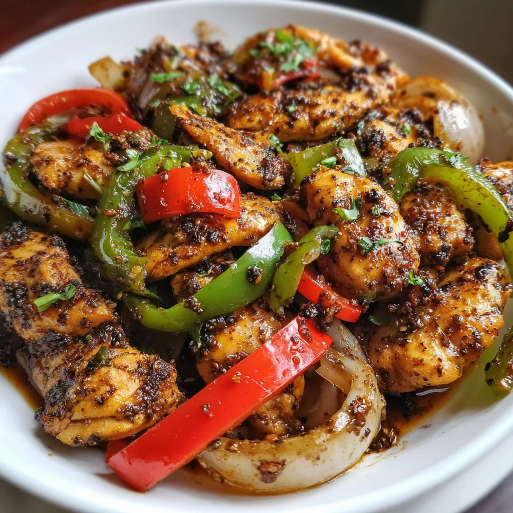 Black Pepper Chicken
