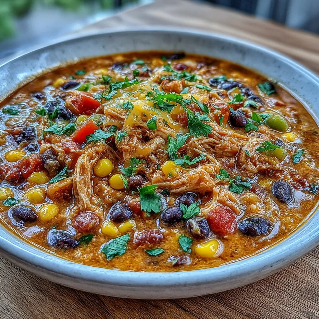 Chicken Enchilada Soup