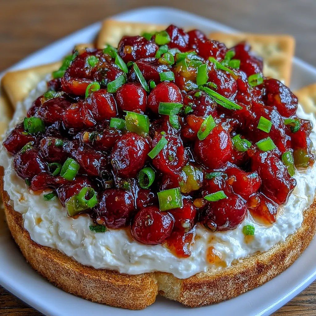 Christmas Cranberry Jalapeño Dip