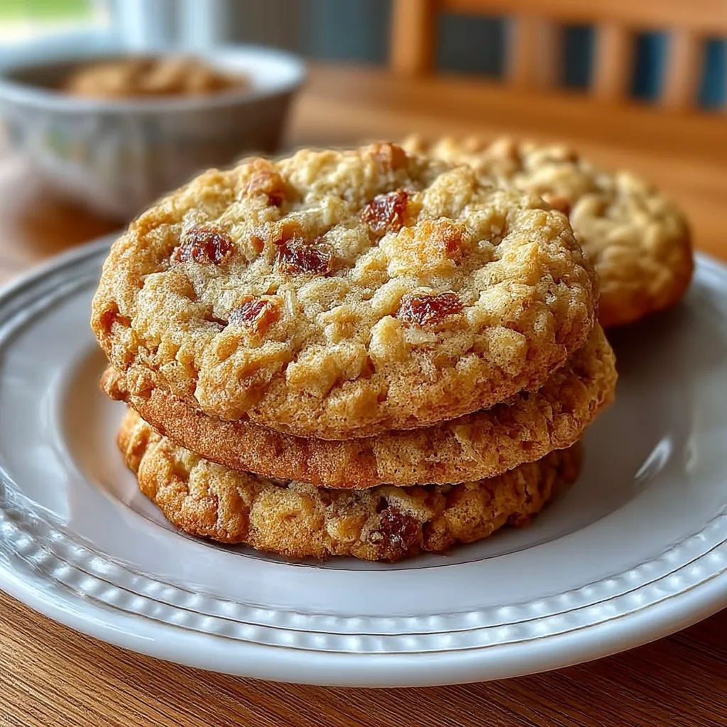 Easy Oatmeal Cookies With Quick Oats