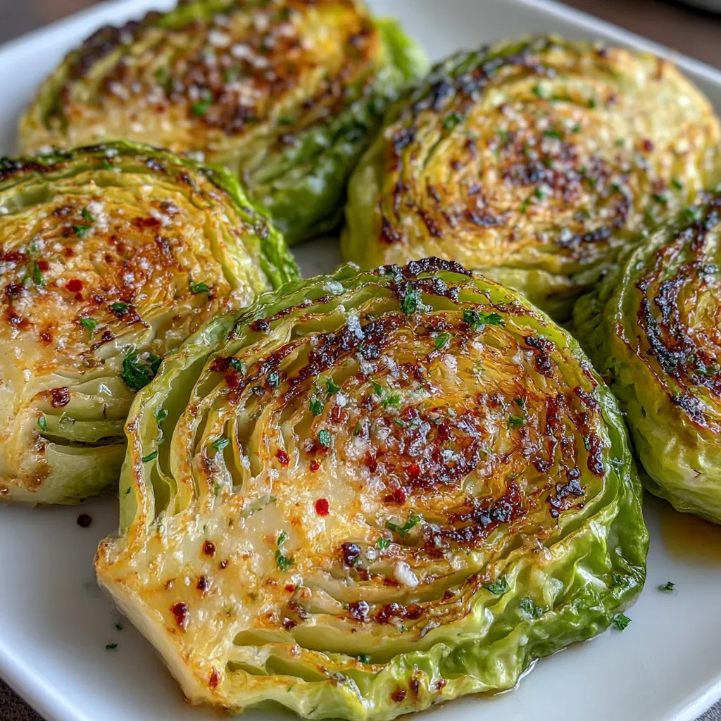 Easy Roasted Cabbage Steaks