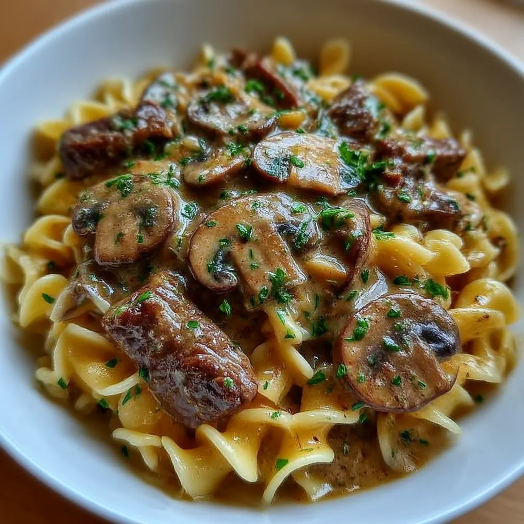 Gordon Ramsa Inspired Beef Stroganoff