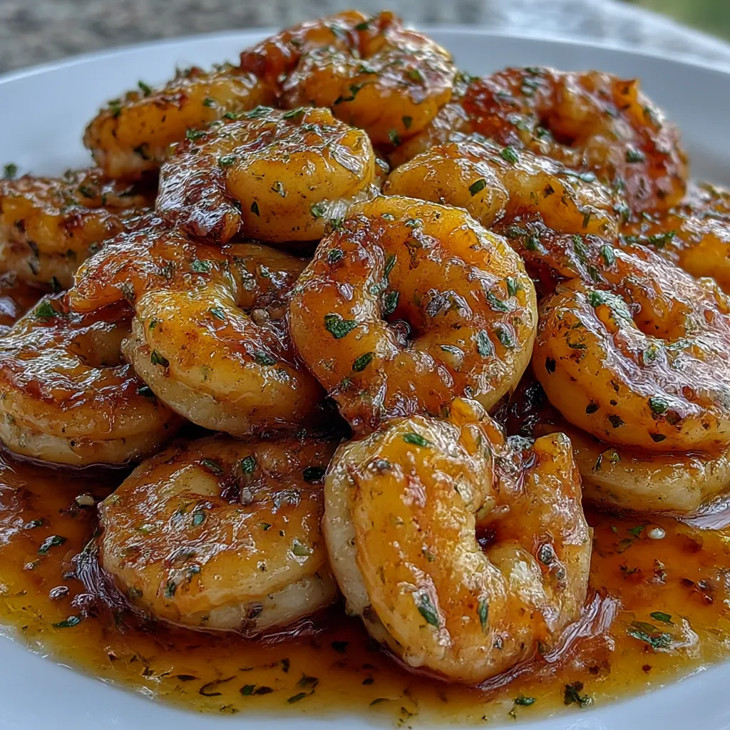 High-Protein Honey Garlic Shrimp