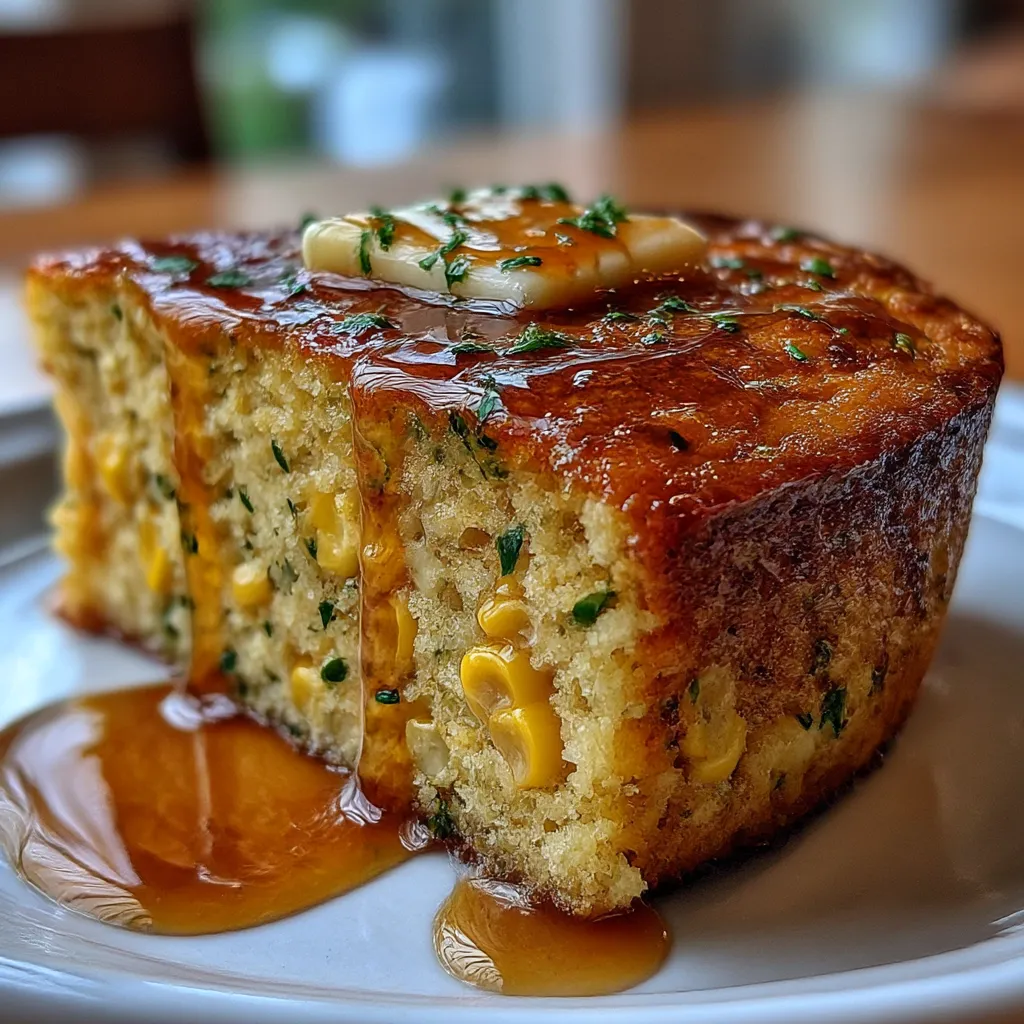Honey Glazed Corn Casserole