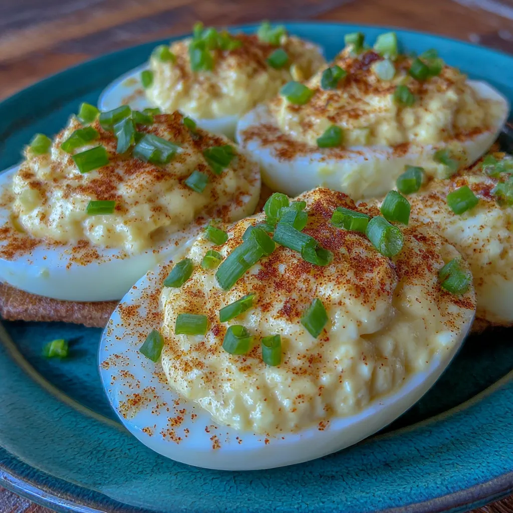Irresistible Million Dollar Deviled Eggs
