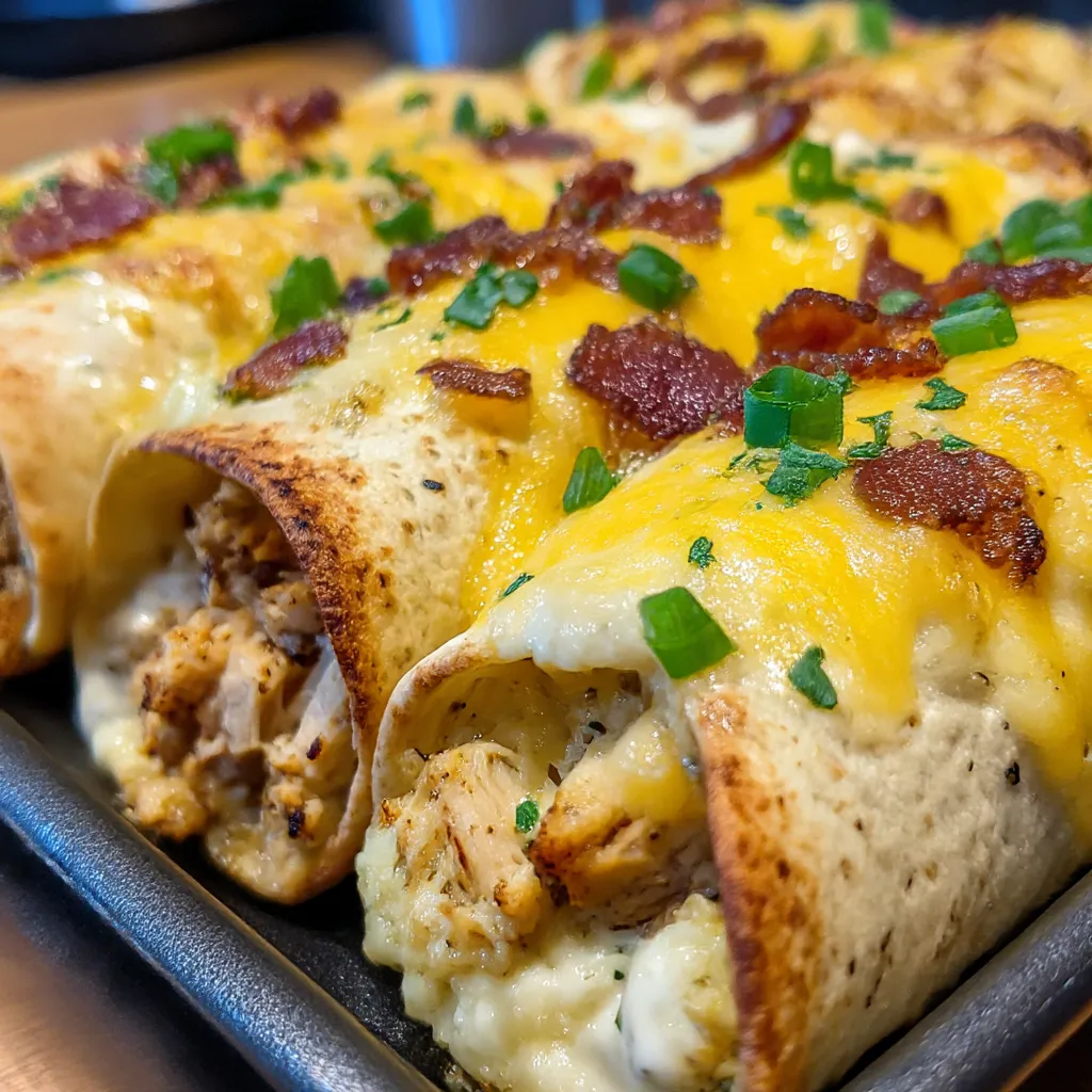 Keto Chicken Turkey Bacon Ranch Taquitos