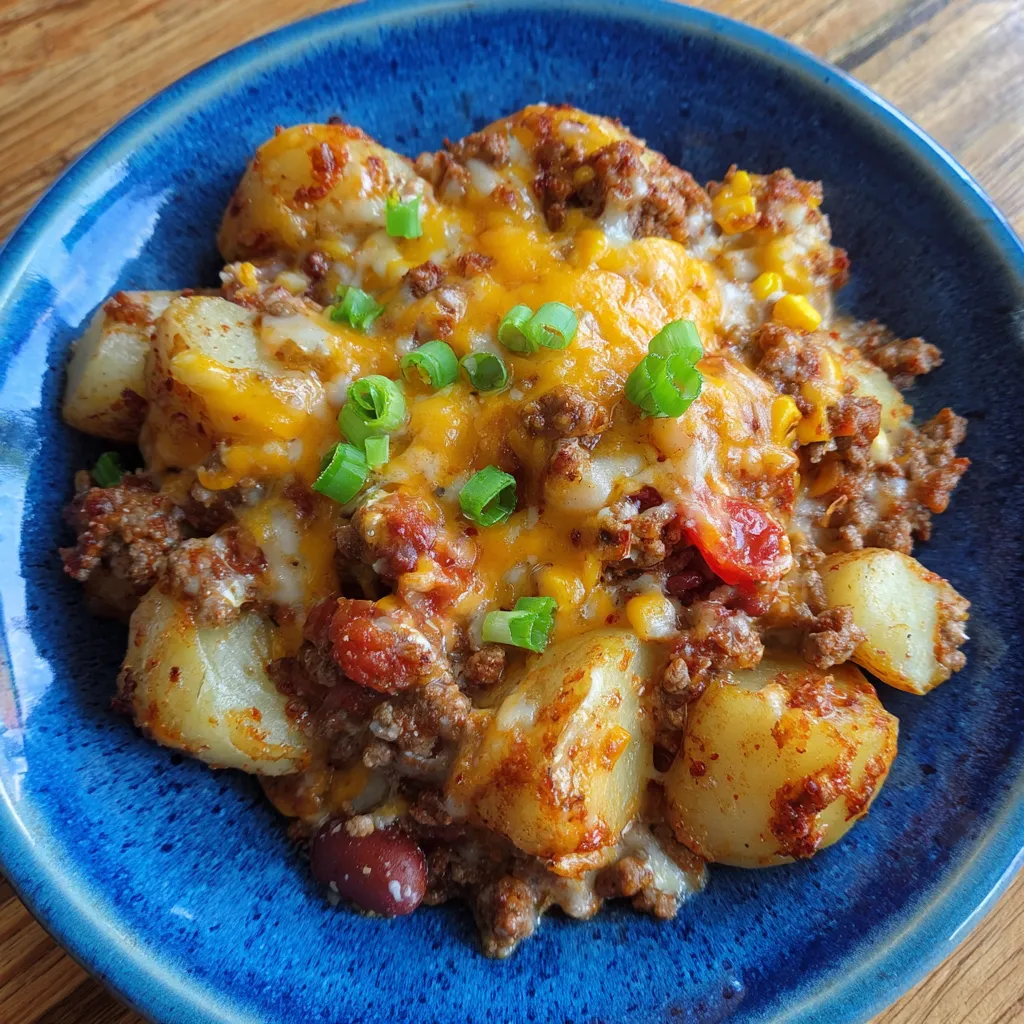 Slow Cooker Cowboy Casserole