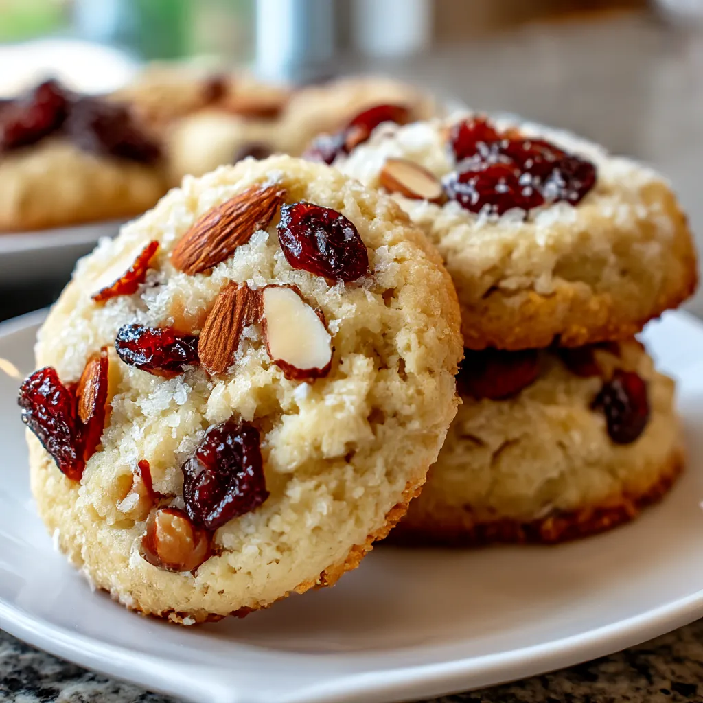 Almond Cherry Cookies