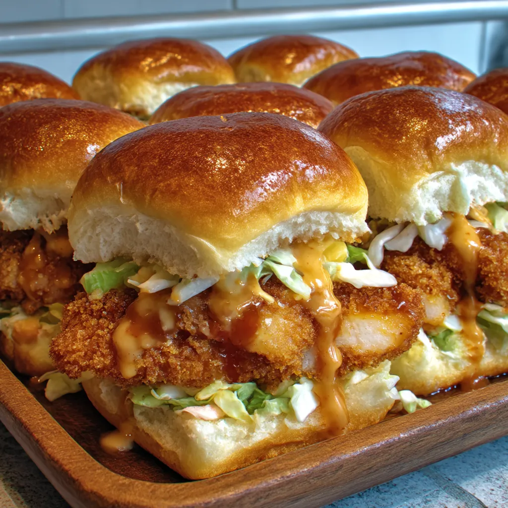 Bang Bang Chicken Sliders