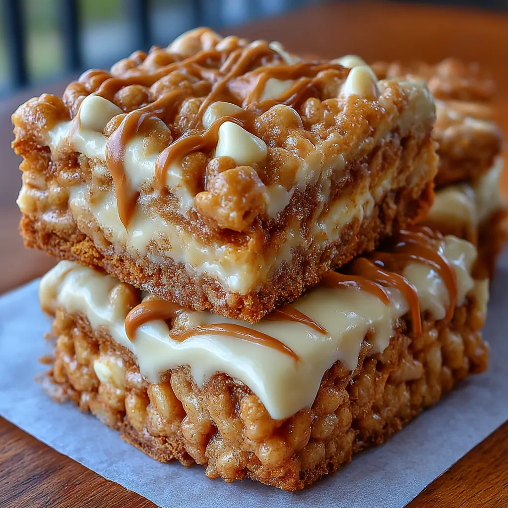 Biscoff Rice Krispie Treats