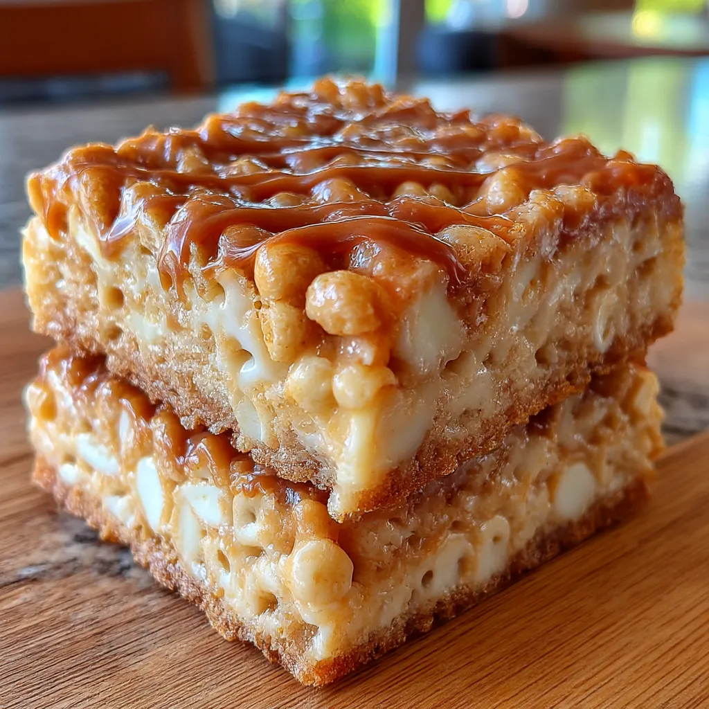 Biscoff Rice Krispie Treats