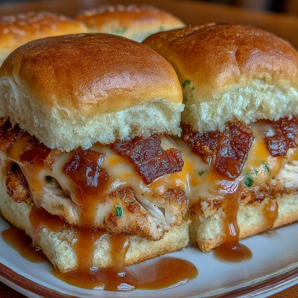 Buffalo Chicken Sliders