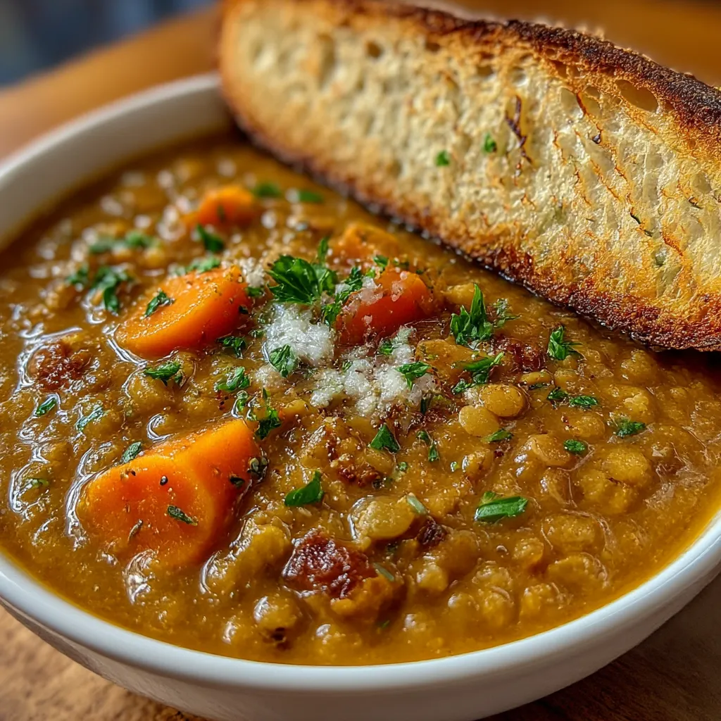 Carrot Lentil Soup