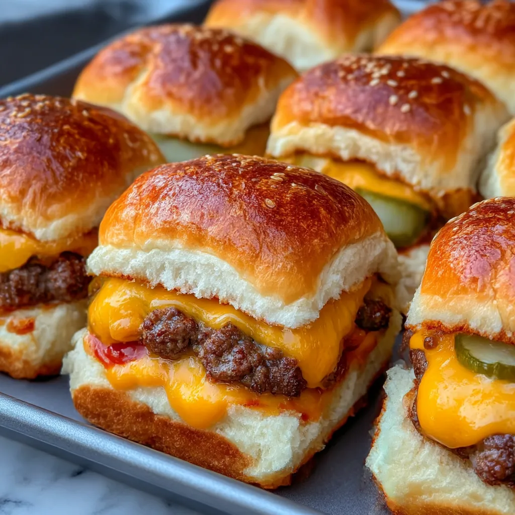 Cheeseburger Sliders