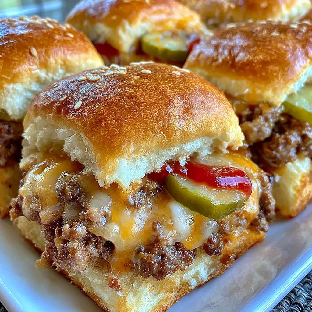 Cheeseburger Sliders