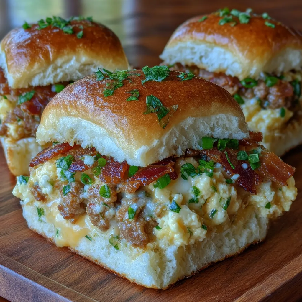 Cowboy Breakfast Sliders