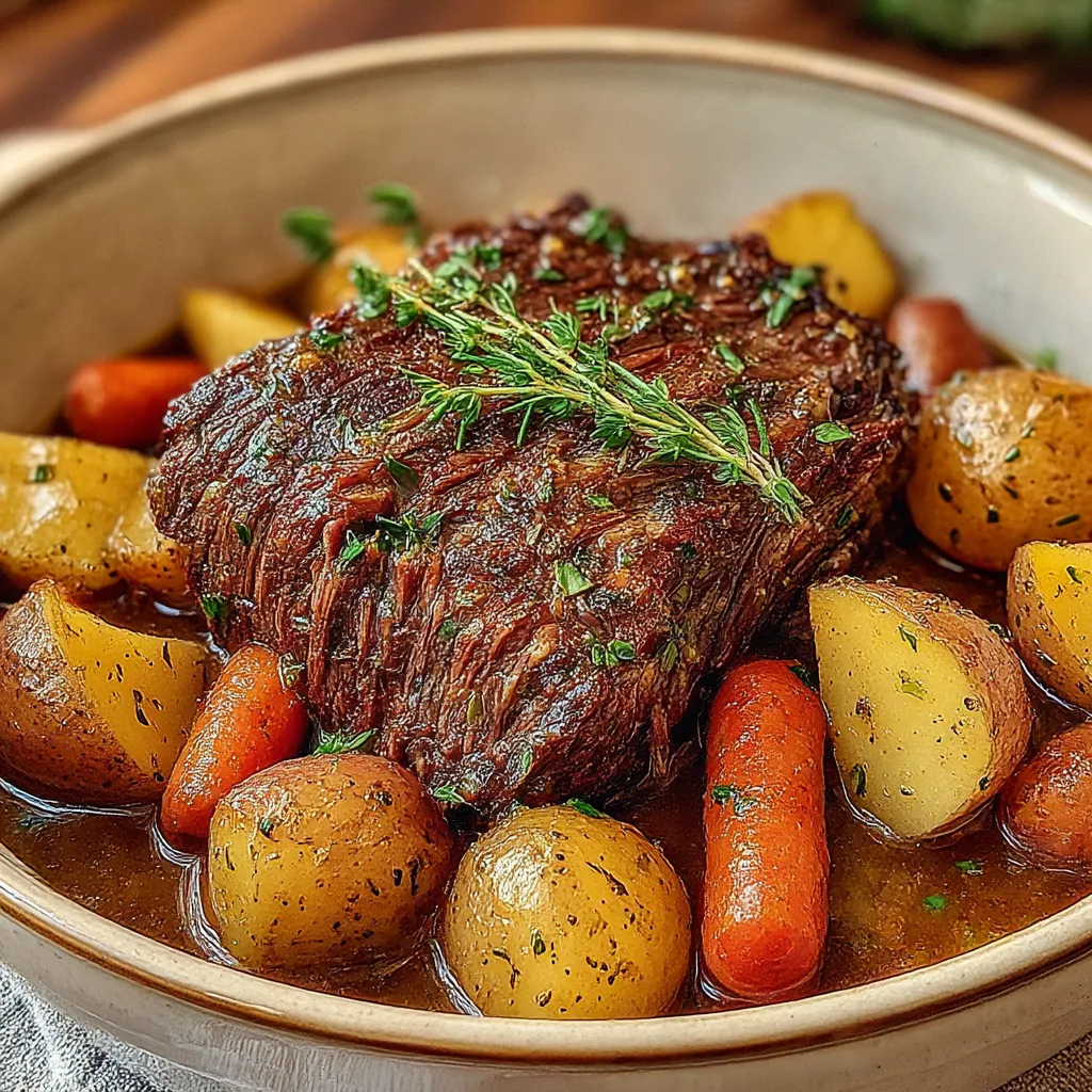 Crock Pot Pot Roast