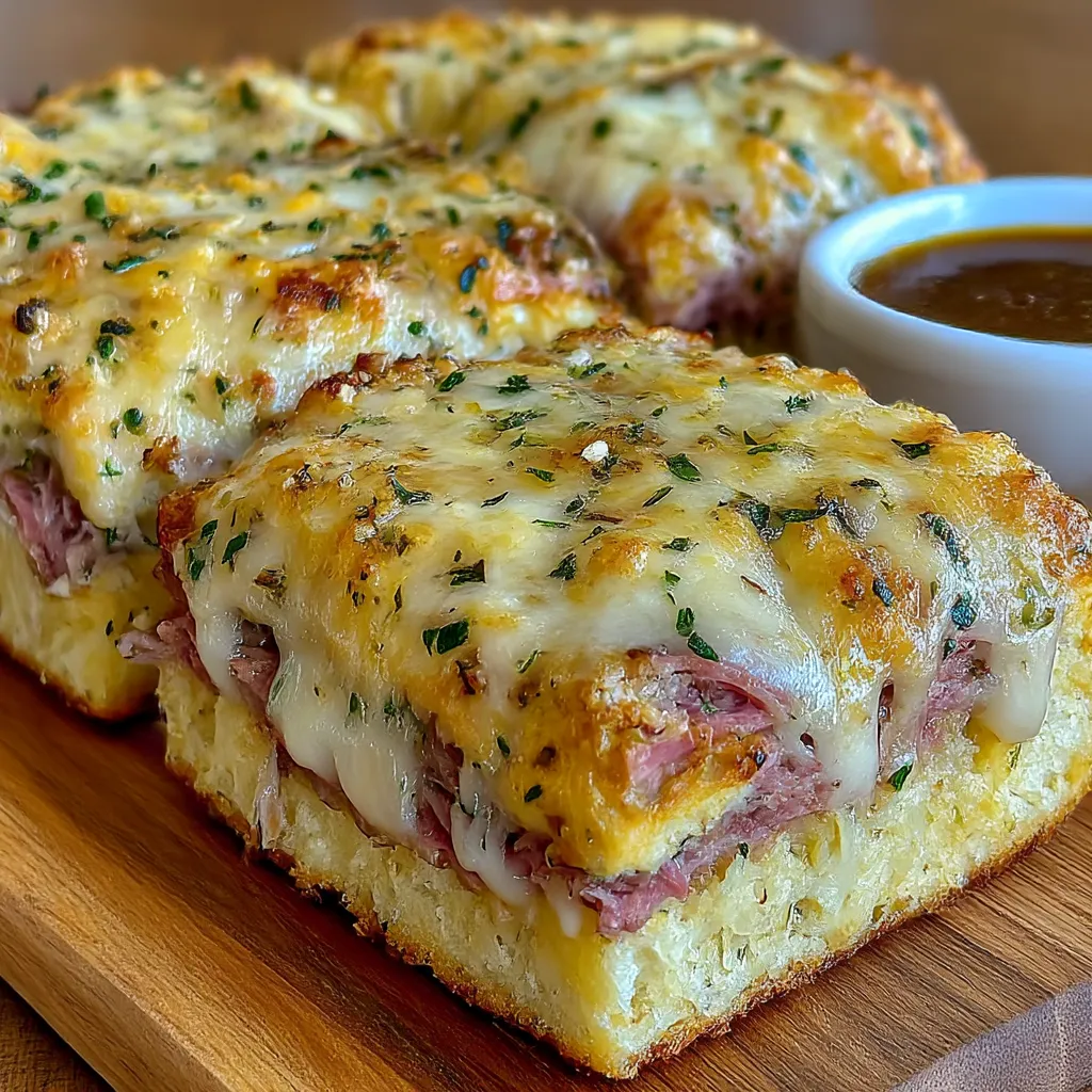 Delicious French Dip Squares