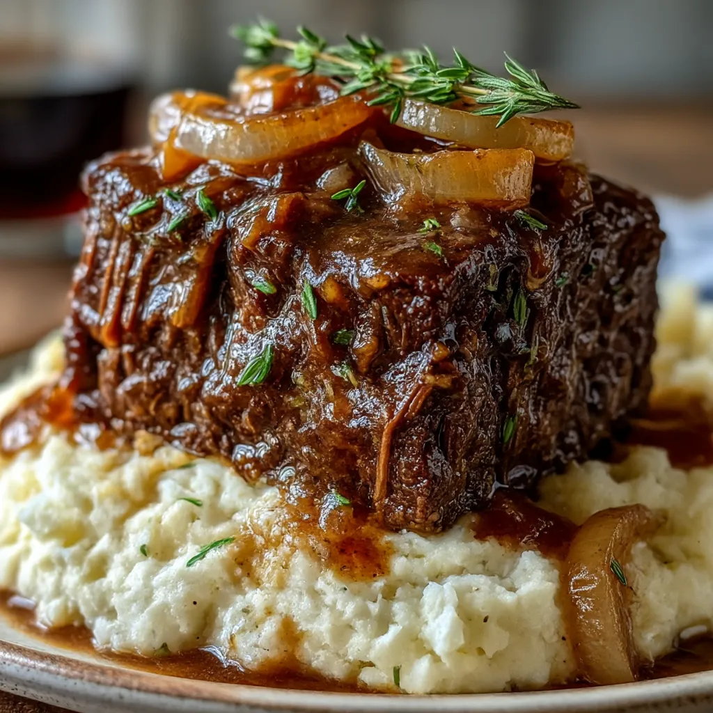 Hearty Comfort Slow Cooker Beef Manhattan
