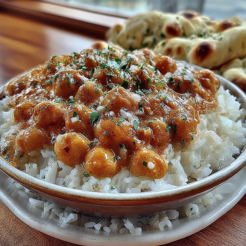 Indian Butter Chickpeas