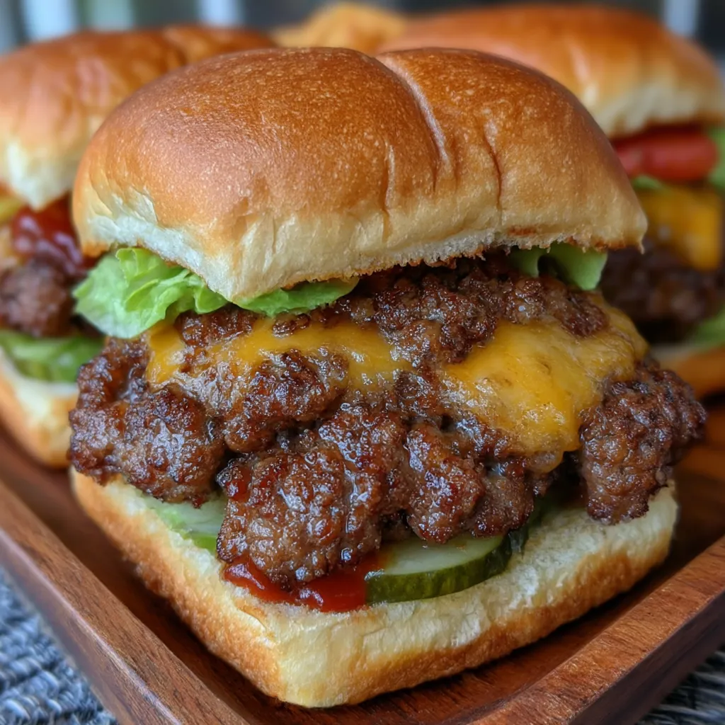 Kid-Friendly Cheeseburger Sliders