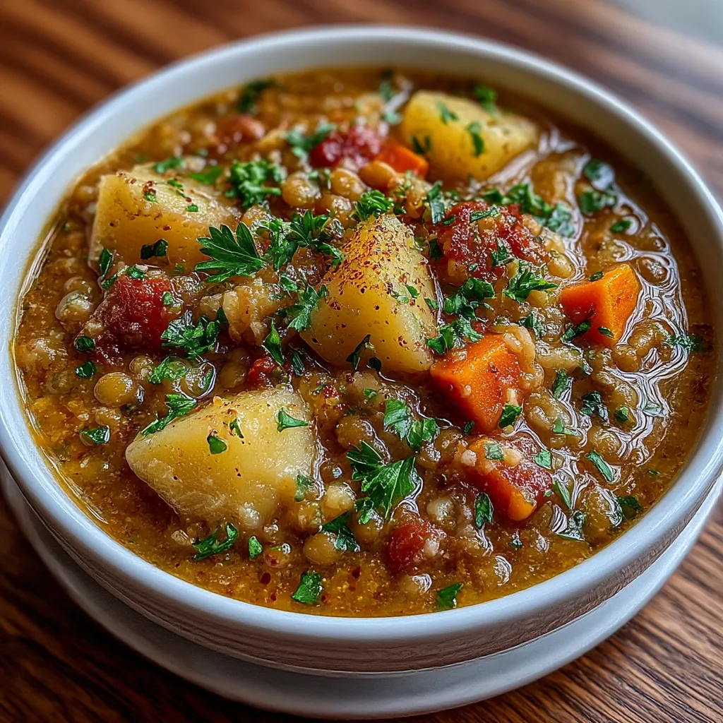 Lentil Potato Soup
