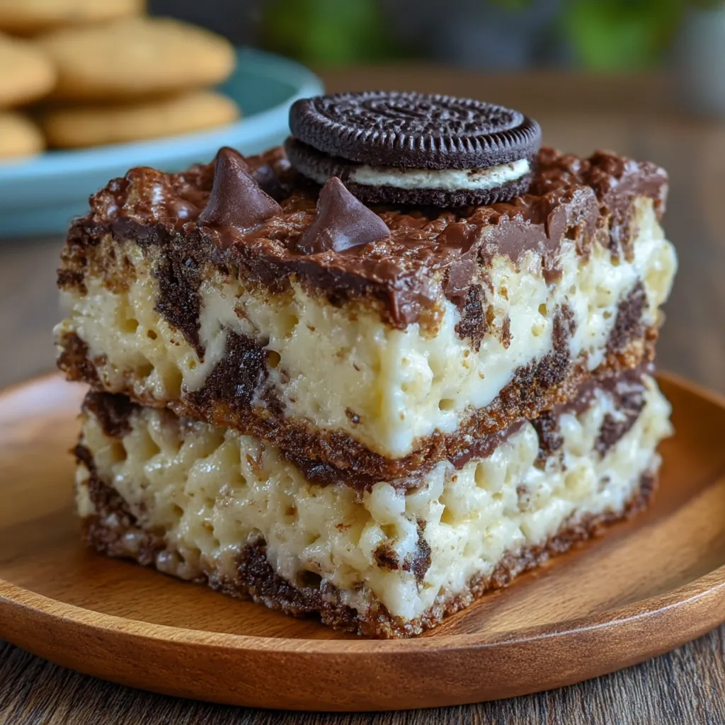 Oreo Krispies Treats