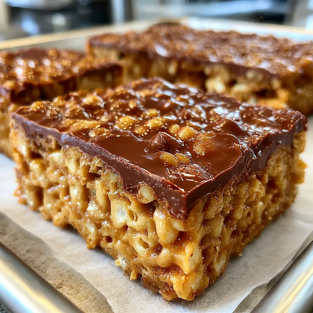 Peanut Butter Rice Krispie Treats