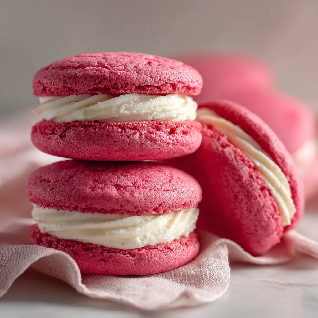 Pink Velvet Cookies