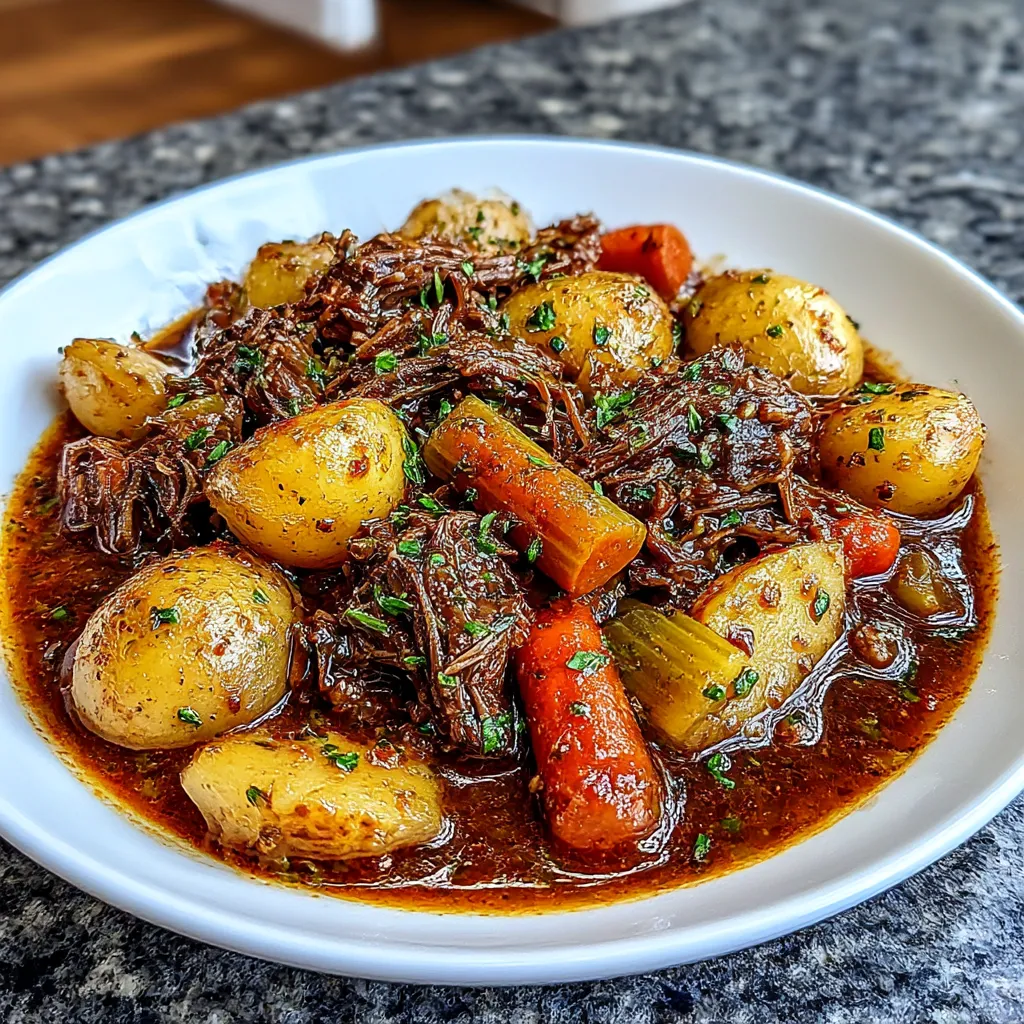 Slow Cooker Savory Beef Stew Delight