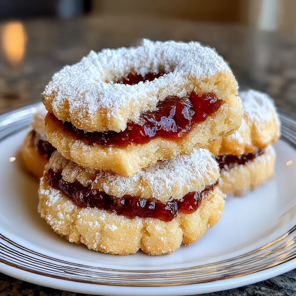 Soft and Sweet Linzer Cookies
