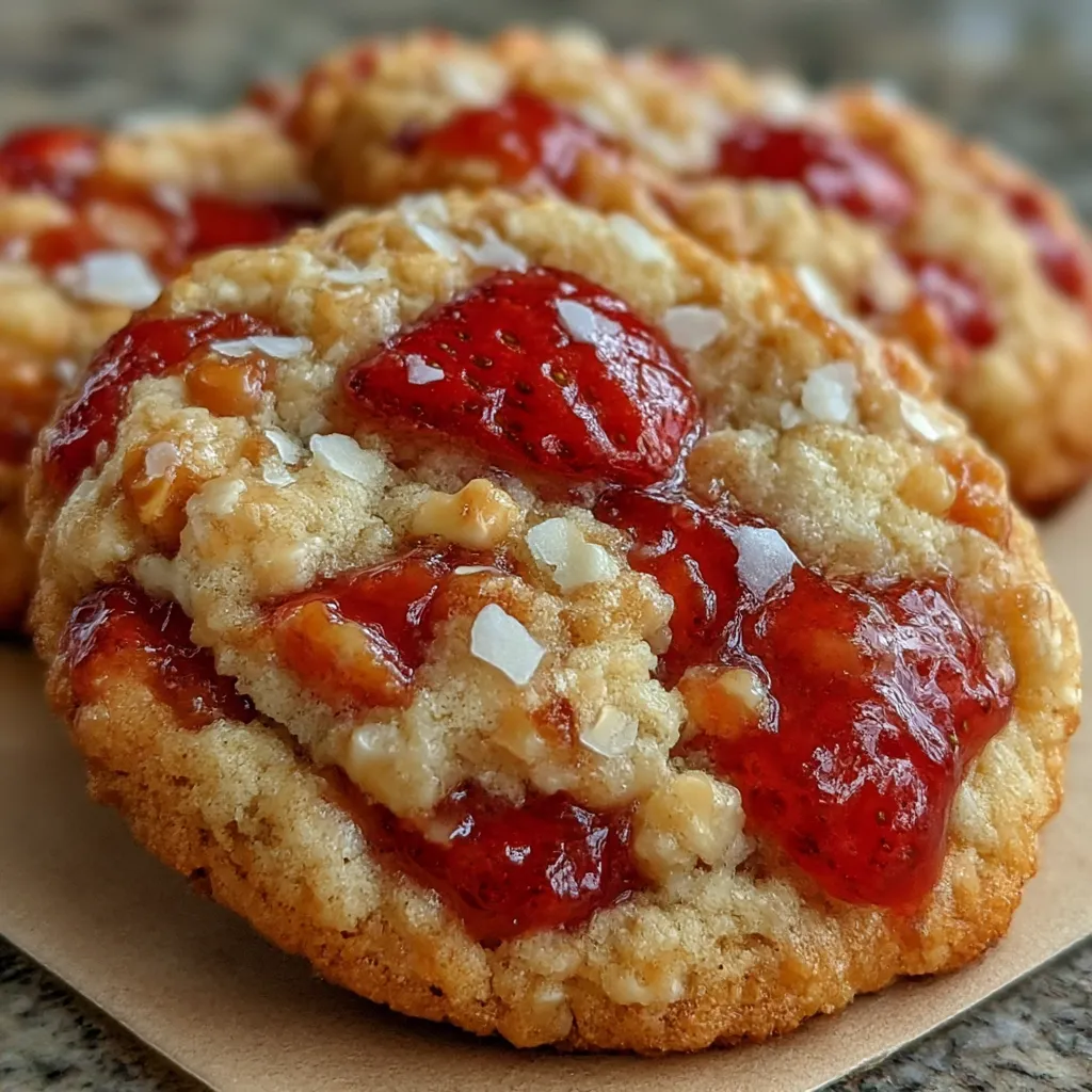 Strawberry Crunch Cookies