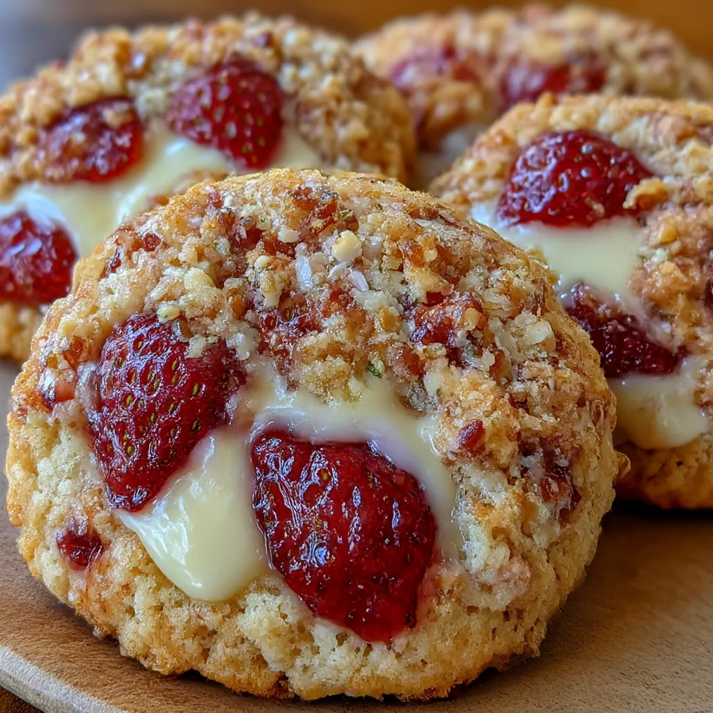 Strawberry Crunch Cookies