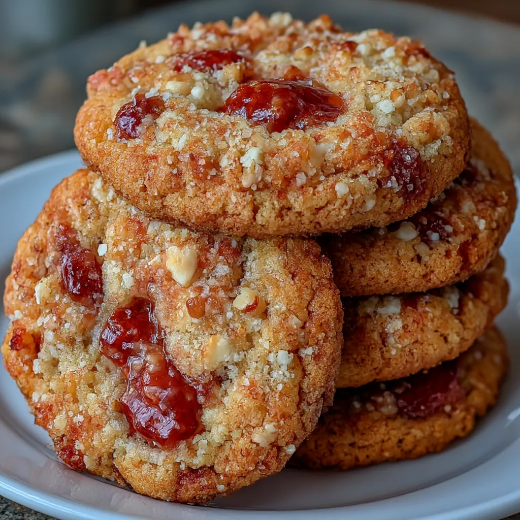 Strawberry Crunch Cookies