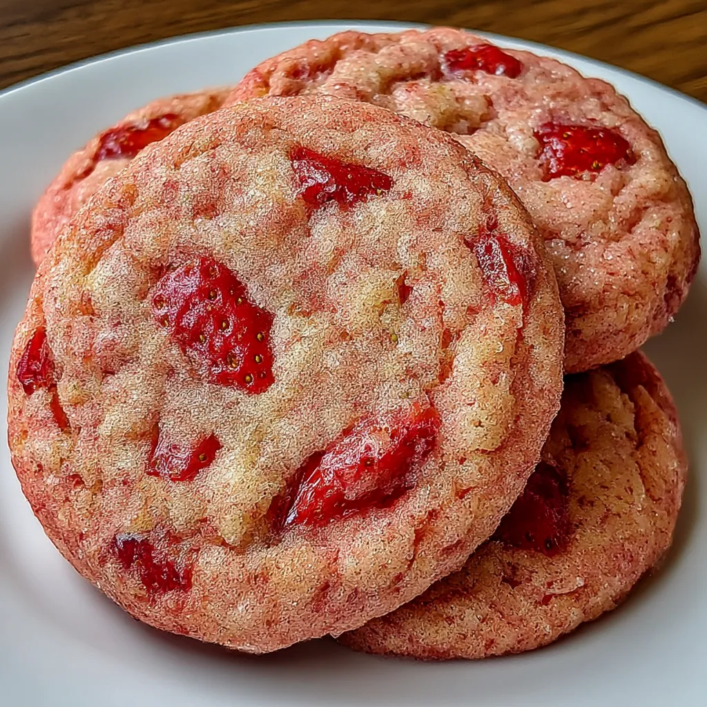 Strawberry Sugar Cookies
