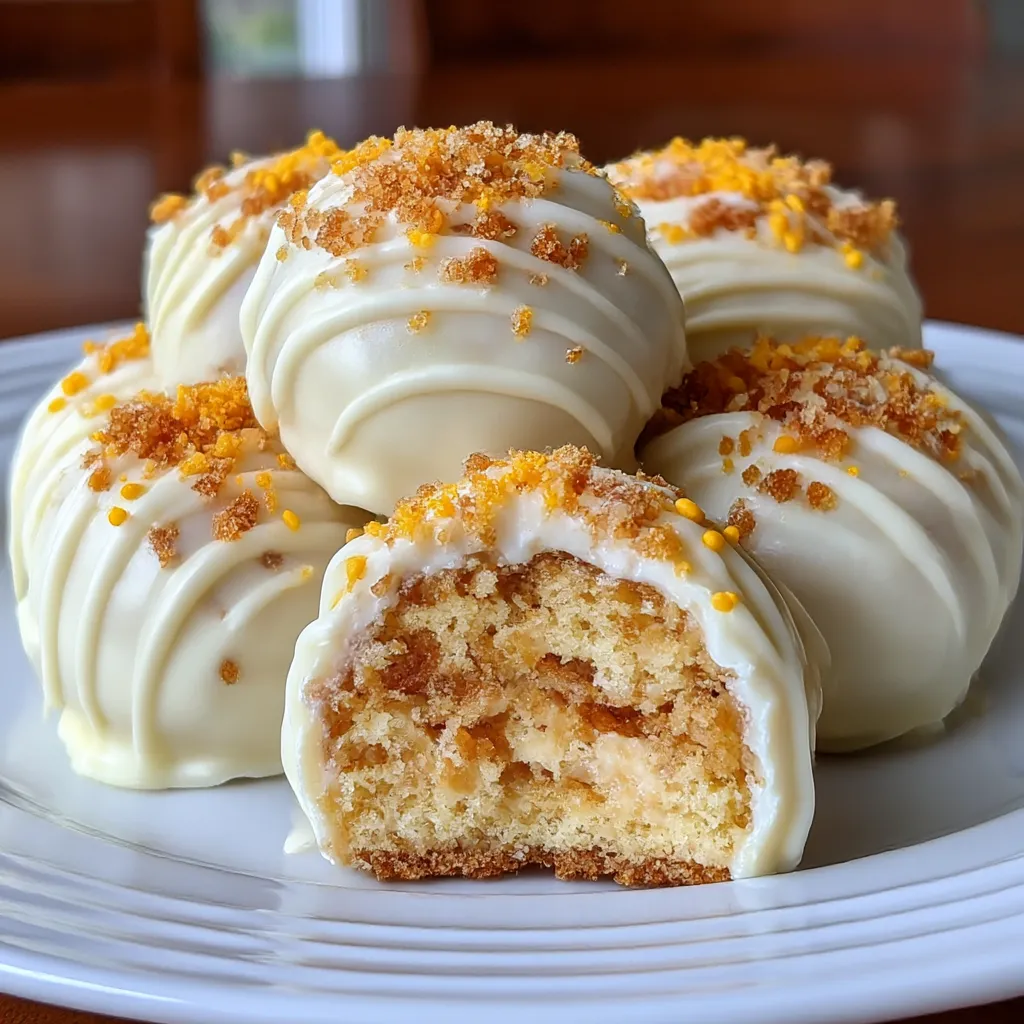 Banana Pudding Easter Truffles